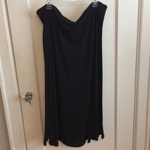 LulaRoe Solid Black Maxi skirt